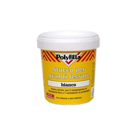 Stucco Universale POLYFILLA - Per Interni Ed Esterni, Pronto Uso, Bianco, 1 Kg, Per Riparazioni Murarie - Foto 11