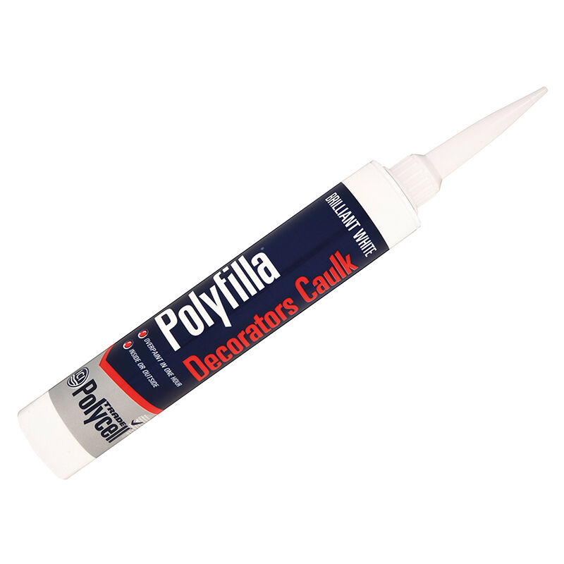 5085009 Trade Polyfilla Decorator's Caulk 380ml PLCTC380 - Polycell