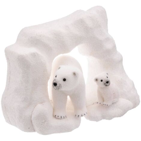 Polyfoam Arche Eisscholle Bär 30x40cm - Atmosphera créateur d'intérieur