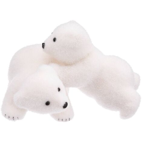 FÉÉRIC LIGHTS AND CHRISTMAS Polyfoam Spielende Bären 16cm - Feeric lights & christmas