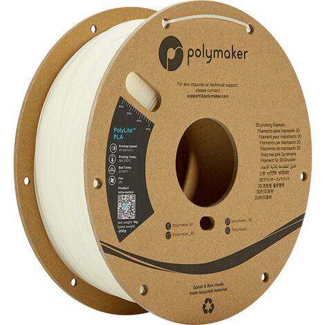 Polymaker PA02026 PolyLite Filament PLA 2.85 mm 1000 g naturel 1 pc(s)