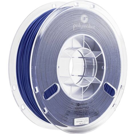 Polymaker PA06005 PolyMAX Tough Filament PLA rigidité élevée, résistance élevée à la traction, résiste aux chocs 1.75 mm 750 g bleu 1 pc(s) X250092