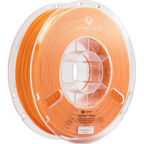 Polymaker PD01006 PolyFlex TPU-95A Filamento per stampante 3D TPU flessibile 1.75 mm 750 g Arancione 1 pz.