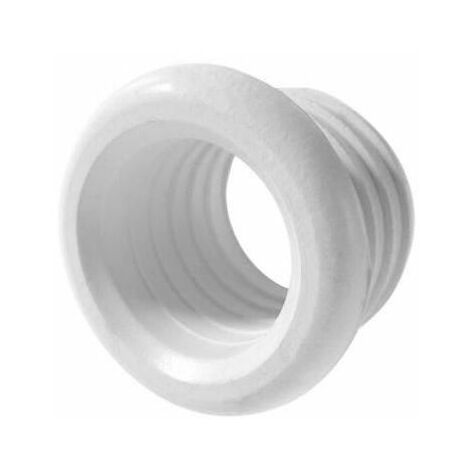 Polypipe tuyau de patron connecteur en caoutchouc déchets emboîtement de l'adaptateur réducteur 40mm x 25mm blanc
