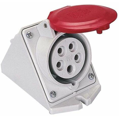 POLYPOOL Ind. presa inclinata 16a 3p+n+t 346÷415v imq