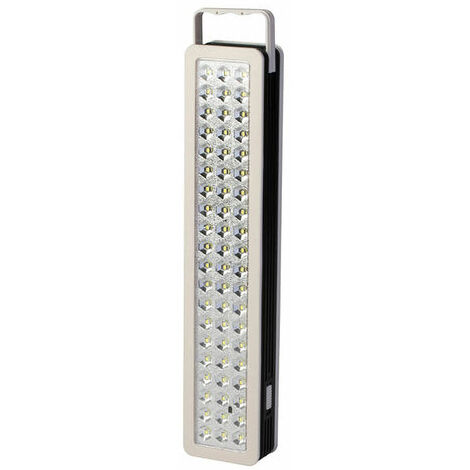 POLYPOOL Lampada emergenza portatile/da parete,60led, 80cm