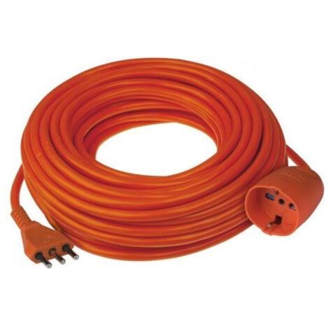Polypool Prolunga 10mt 16A da Esterno Lineare Cavo 3x1.5mm Spina 16A Presa Multistandard