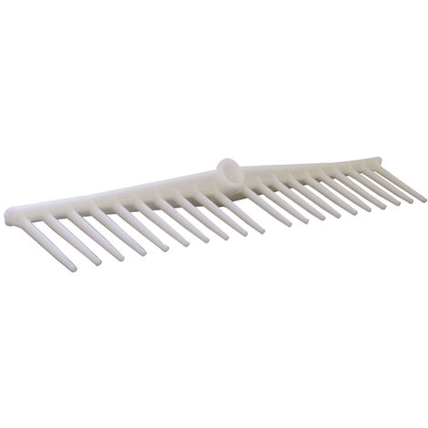 Polypropylengartengras Rake 20 Brixo Weiße Zähne