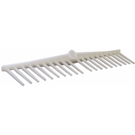 Polypropylengartengras Rake 20 Brixo Weiße Zähne