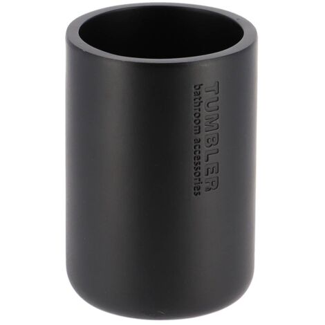 Polyresin-becher - mattschwarz - Tendance