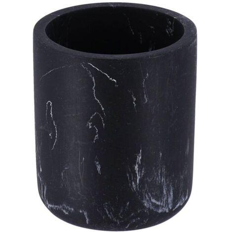 Polyresin-becher - schwarzer marmor - Tendance