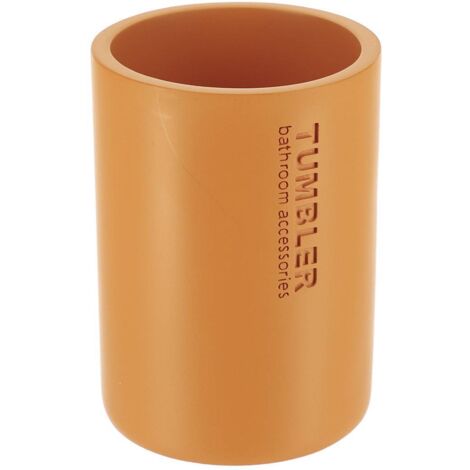 Polyresin-becher - senf - Tendance