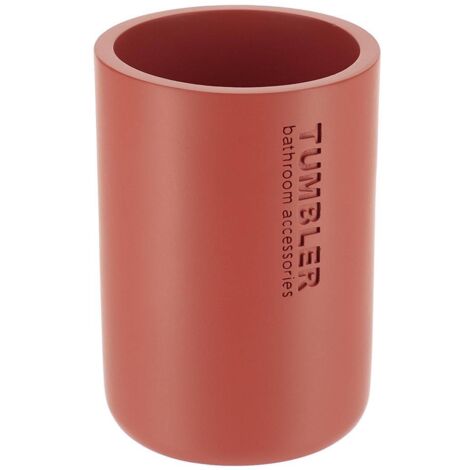 Polyresin-becher - terracotta - Tendance