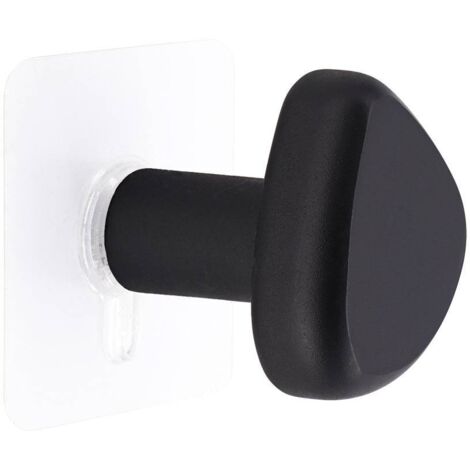 Polyresin-pfosten in kieselsteinform auf sticker - schwarz - Tendance