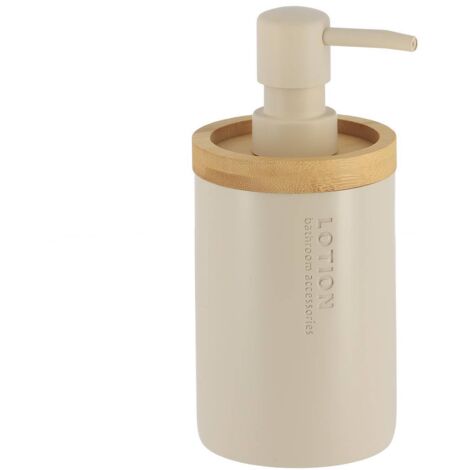 Polyresin-seifenspender 280 ml - bambusbeige - Tendance