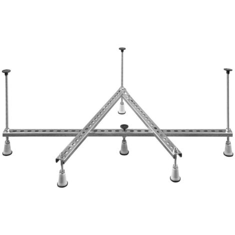 Polysan Accessoires - Structure de support pour receveur de douche Selma, 900 x 900 mm FR3596