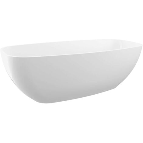 Polysan Bañeras - Bañera independiente IPANEMA, 168x72x49 cm, blanca 69911