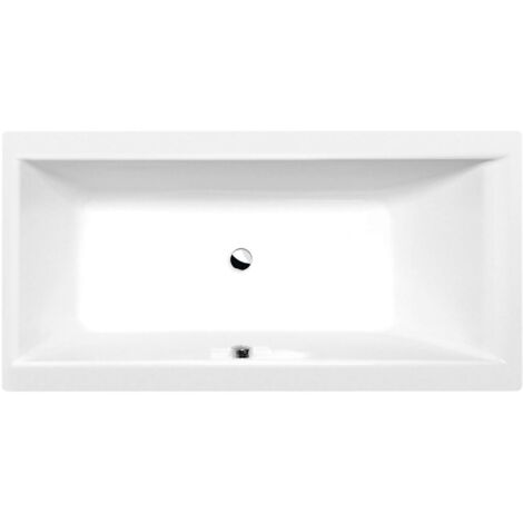 Polysan Bañeras - Bañera rectangular Cleo, 150x75x48 cm, blanca 27611