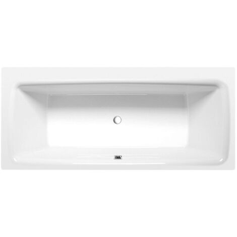 Polysan Bañeras - Bañera rectangular KVADRA 170x80x47 cm, blanca 18611
