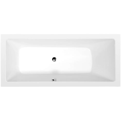 Polysan Bañeras - Bañera rectangular MIMOA, 170x75x39 cm, blanca 71709