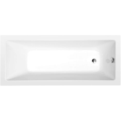 Polysan Bañeras - Bañera rectangular Noemi 160x70x39 cm, blanca 71707