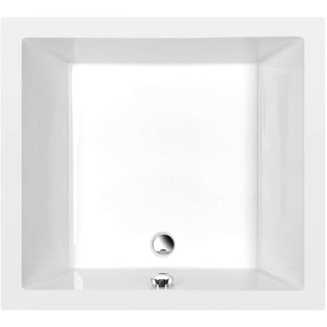 Polysan Deep - Piatto doccia profondo, 100x90x26 cm, bianco 72340