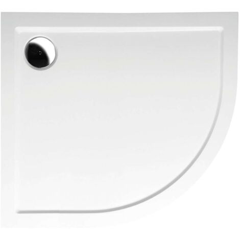 Polysan Duschtassen - Duschwanne RENA L, 90x80 cm, R550, links, weiß 72890