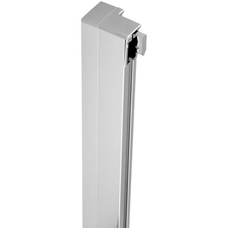 Polysan Easy Line - Perfil de pared 25 mm, cromado EL825