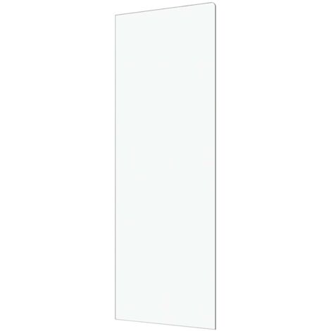 Polysan Fisa - Mampara de bañera 80x150 cm, sin perfil, vidrio transparente FS1082