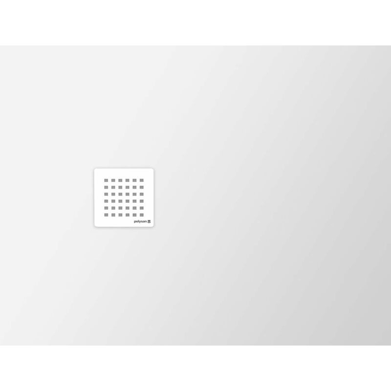 Flexia - Receveur de douche 150x90 cm, blanc 72898 - Polysan