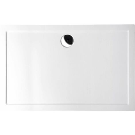 Polysan Karia - Piatto doccia 110x90 cm, bianco 59111