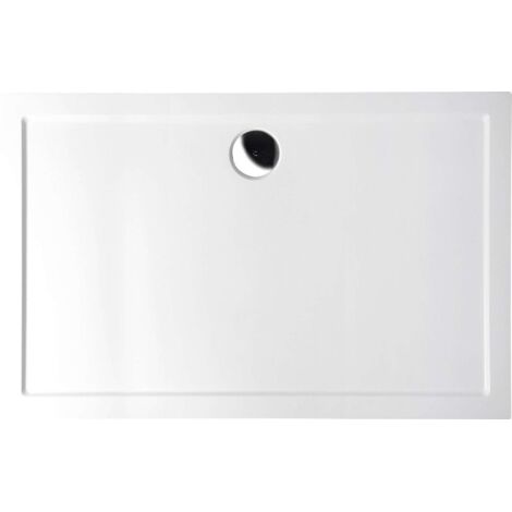 Polysan Karia - Plato de ducha 100x90 cm, blanco 51111