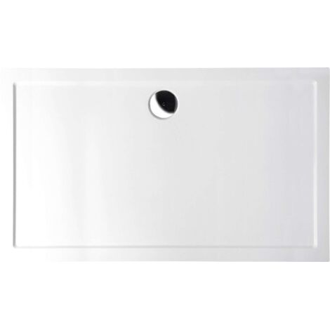 Polysan Karia - Plato de ducha 120x80 cm, blanco 48511