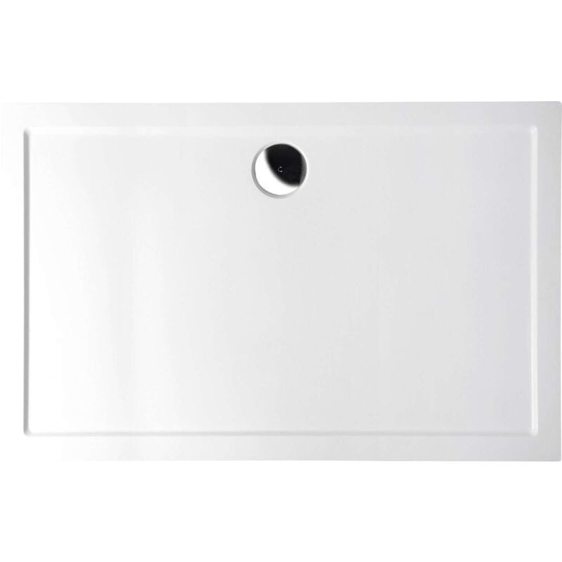 Karia - Receveur de douche 110x80x3 cm, blanc 46511 - Polysan