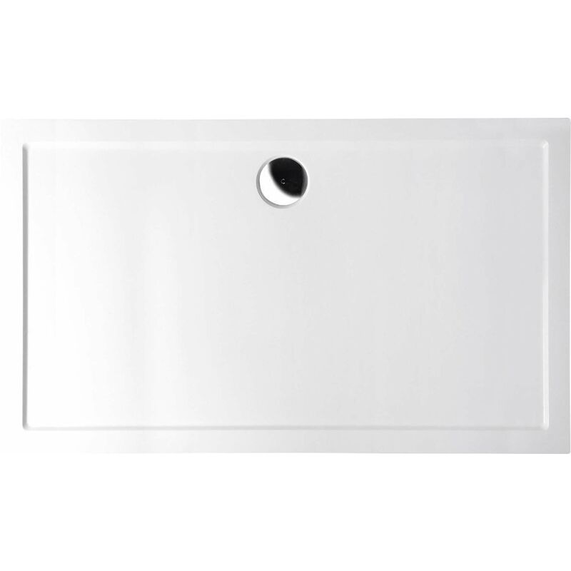 Karia - Receveur de douche 120x100x3 cm, blanc 26611 - Polysan
