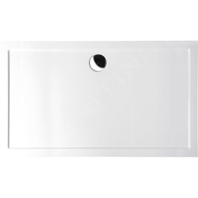 Polysan - Karia - Receveur de douche 120x70 cm, blanc 47511