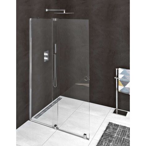 Polysan Modular Shower - Duschabtrennung 120 cm, mit Schiebesystem, Klarglas MS5-120