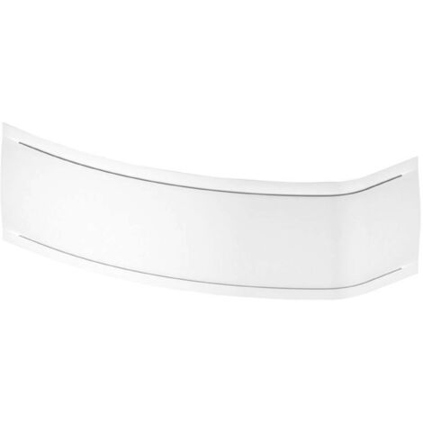 Polysan Naos - Panel alicatado frontal 180 L,R, blanco 46312