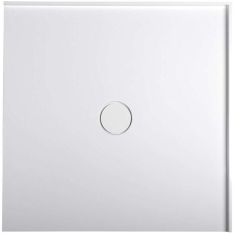 Polysan Piatti doccia - Piatto doccia Mirai 900x900, marmoresina, bianco 73165