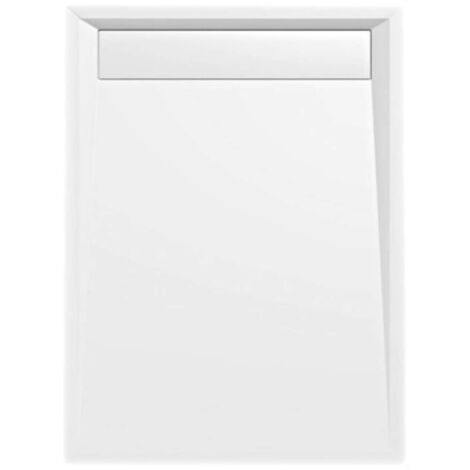 Polysan Piatti doccia - Piatto doccia VARESA con ribalta, 120x90 cm, bianco 71603