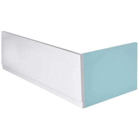 Polysan Plain - Frontschürze 190, links, 1900x590 mm, weiß 72660