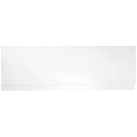 Polysan Plain Nika - Panel frontal PN 185, 1850x590 mm, blanco 72552