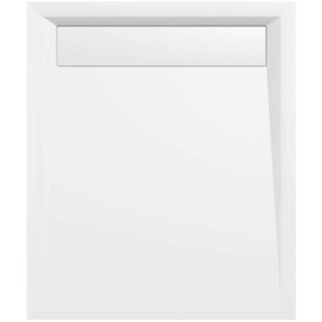 Polysan Platos de ducha - Plato de ducha VARESA con tapa, 100x80 cm, blanco 71605