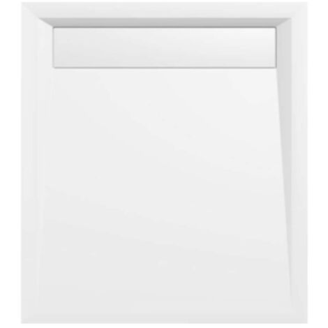 Polysan Platos de ducha - Plato de ducha VARESA con tapa, 90x80 cm, blanco 71606