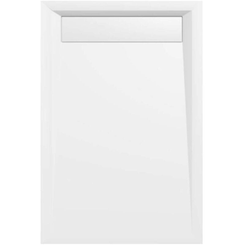 Polysan Receveurs de douche - Receveur de douche avec bonde VARESA , 120x80 cm, blanc 71604