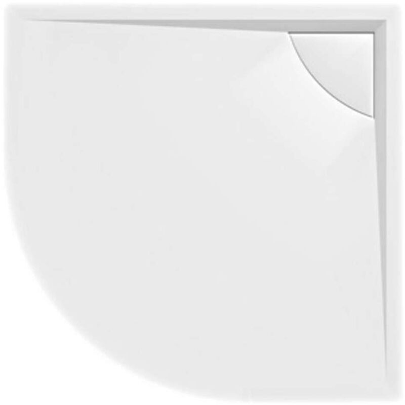 Receveurs de douche - Receveur de douche lussa avec cache siphon, 90x90 cm, R550, blanc 71602 - Polysan