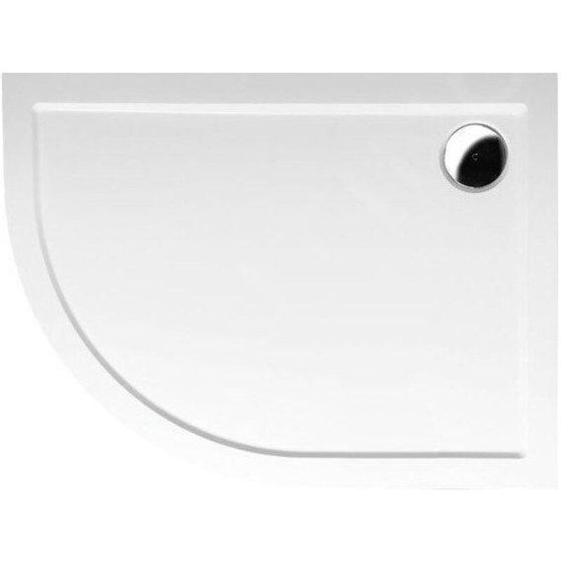 Receveurs de douche - Receveur de douche rena r, 100x80 cm, R550, droit, blanc 76511 - Polysan