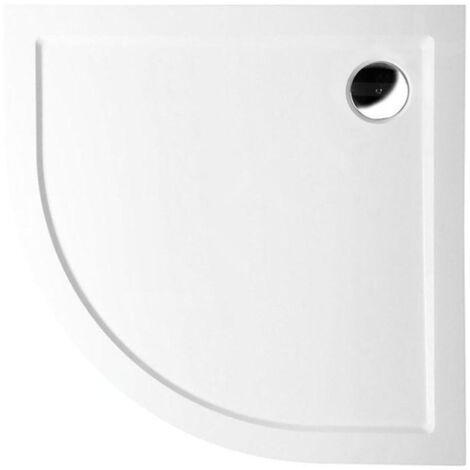 Polysan Receveurs de douche - Receveur de douche Sera en marbre coulé, 900x900x30mm, blanc 41511