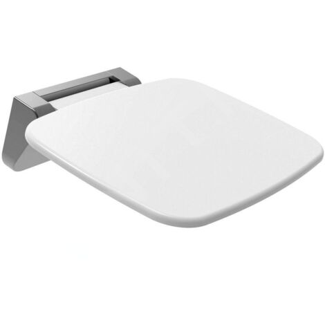 Polysan Saap - Siège de douche rabattable 350 x 328 mm, blanc CW1110W