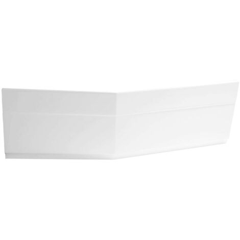 Polysan Tigra - Panel frontal, longitud 1500 mm, izquierdo, blanco 72930